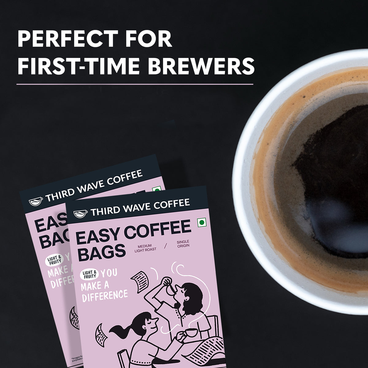 Single Origin Easy Coffee Bags( Box of 5)