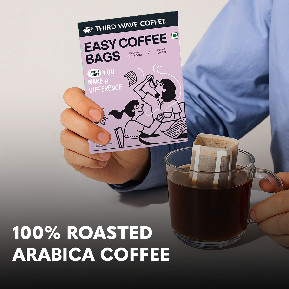 Single Origin Easy Coffee Bags( Box of 5)