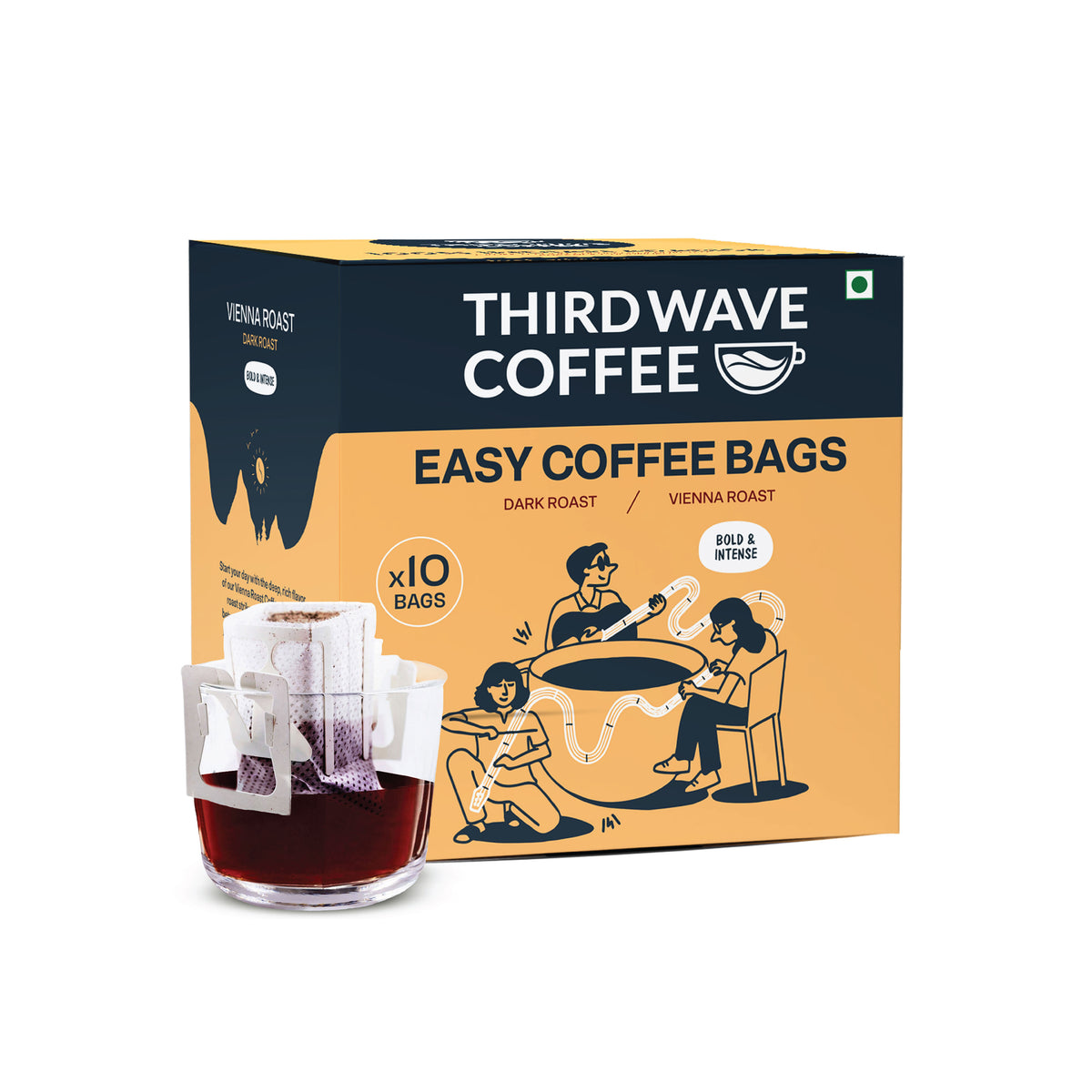 Vienna Roast Easy Coffee Bags (Box of 10)